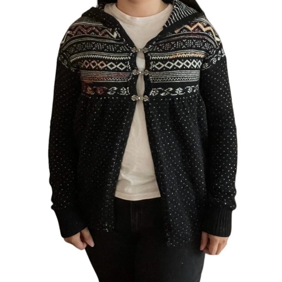 Free People Sweaters - Free People Fair Isle Nordic Wool Cardigan